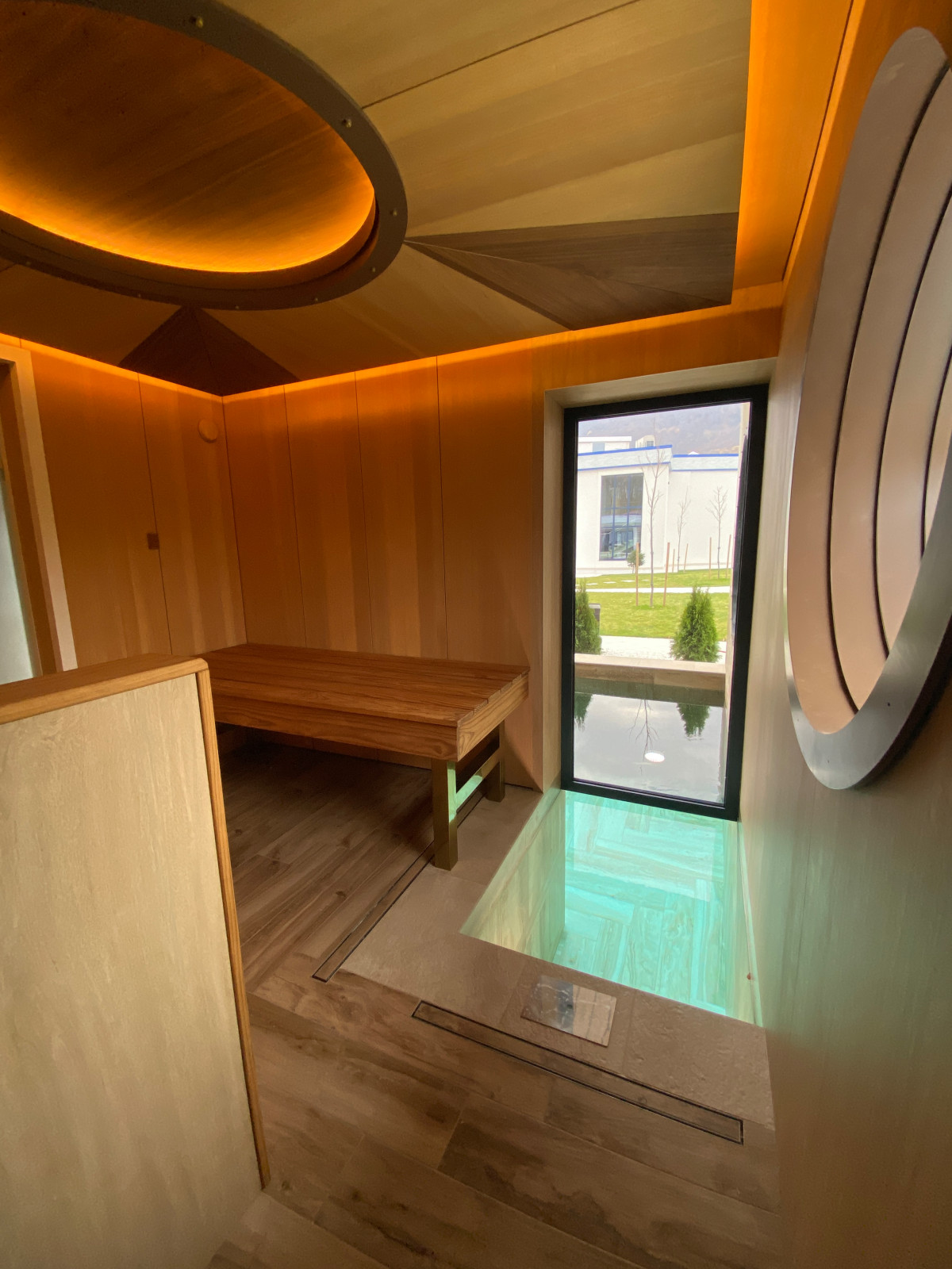 Сауна с купелью