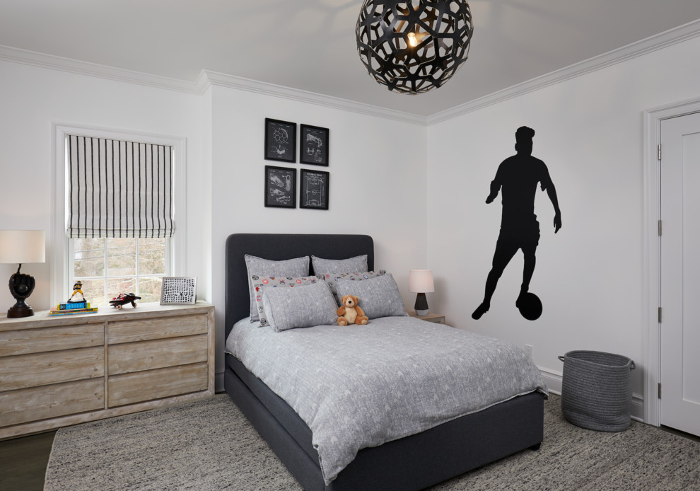 Scarsdale - Example of a transitional kids' room design in Raleigh