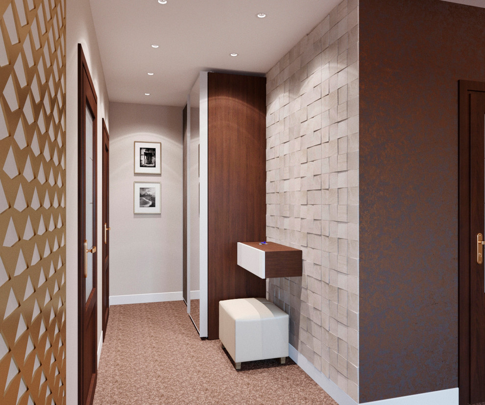 Мужская квартира в шоколадных тонах