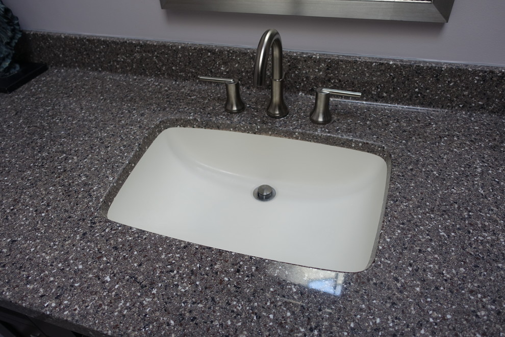 Inspiration for a large transitional bathroom remodel