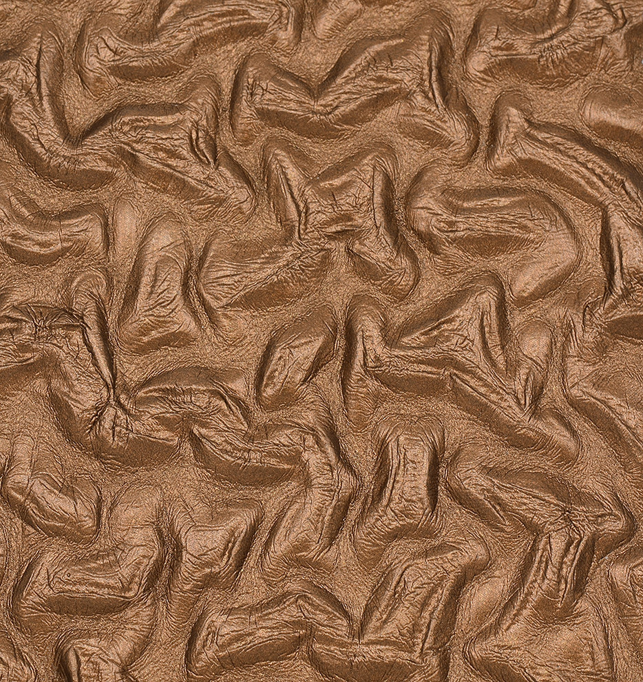 Luxury Faux Leather Upholstery Fabric Sold By The Yard, Calinda 05