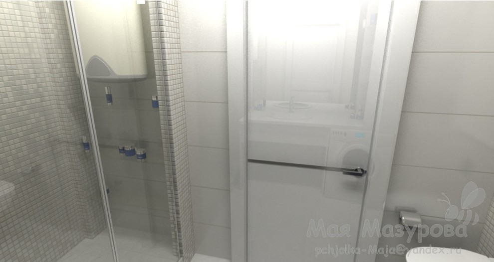 57,6 кв.м. благородной монохромности