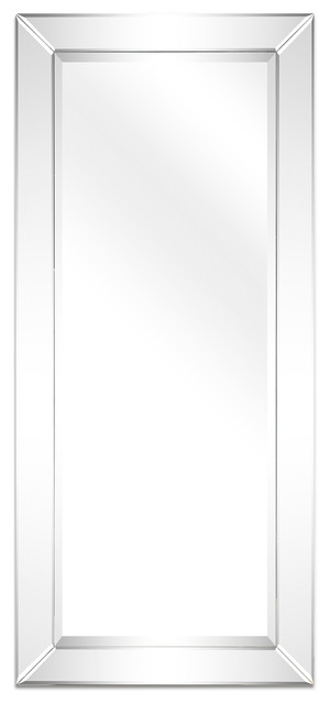 Antique Beveled Rectangle Wall Mirror 1 Center Wood Antique Beveled Rectangle Wall Mirror