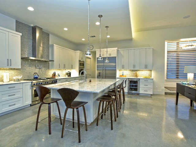 Texas soft Contemporary trendy-koekken