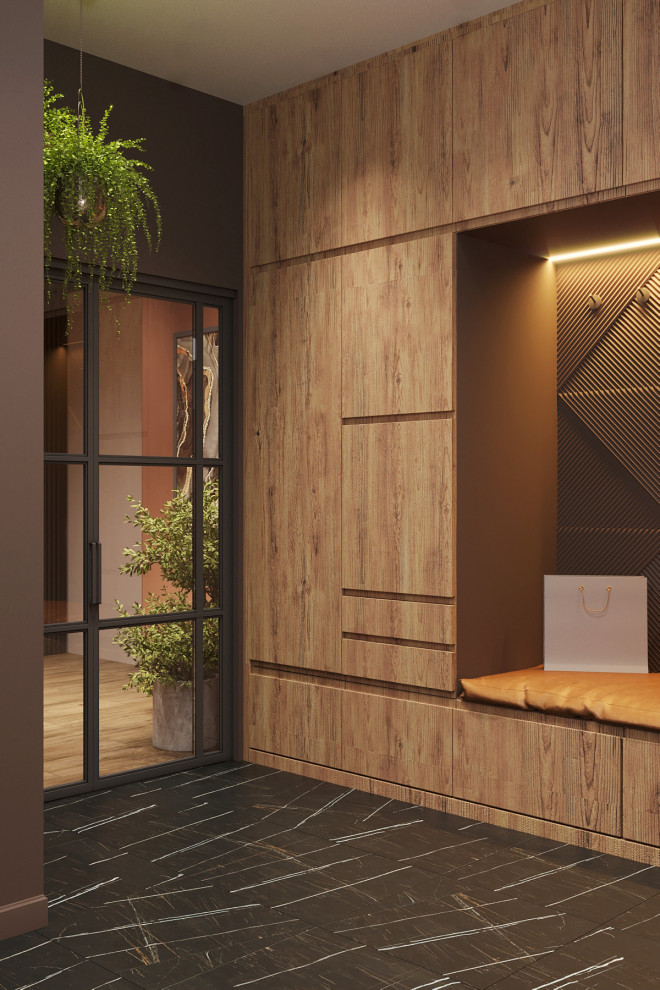 Трехэтажный дом для семьи