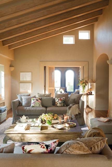 Casa De Campo Sal&oacute;n landstil-dagligstue