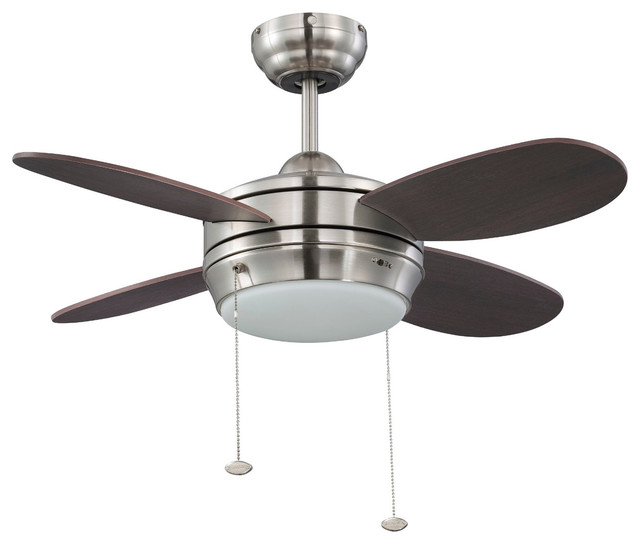 Maksim Collection 36 Ceiling Fan Brushed Nickel Wench Wood Blades Maksim Collection 36 Ceiling Fan Brushed Nickel Wench Wood Blades