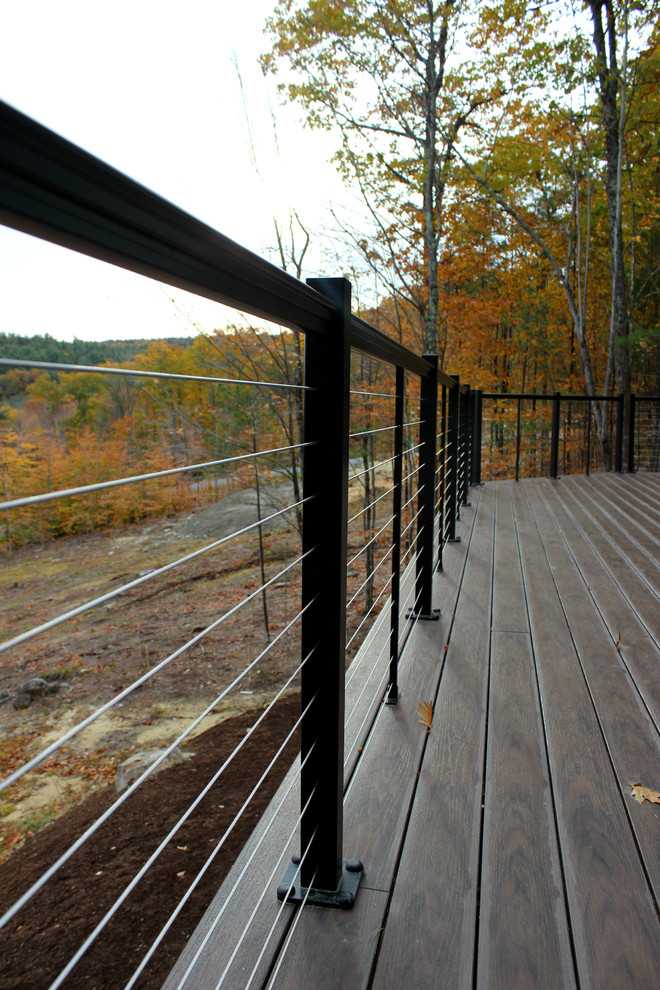 Deck Railing Craftsman Deck Boston by Sippican Partners