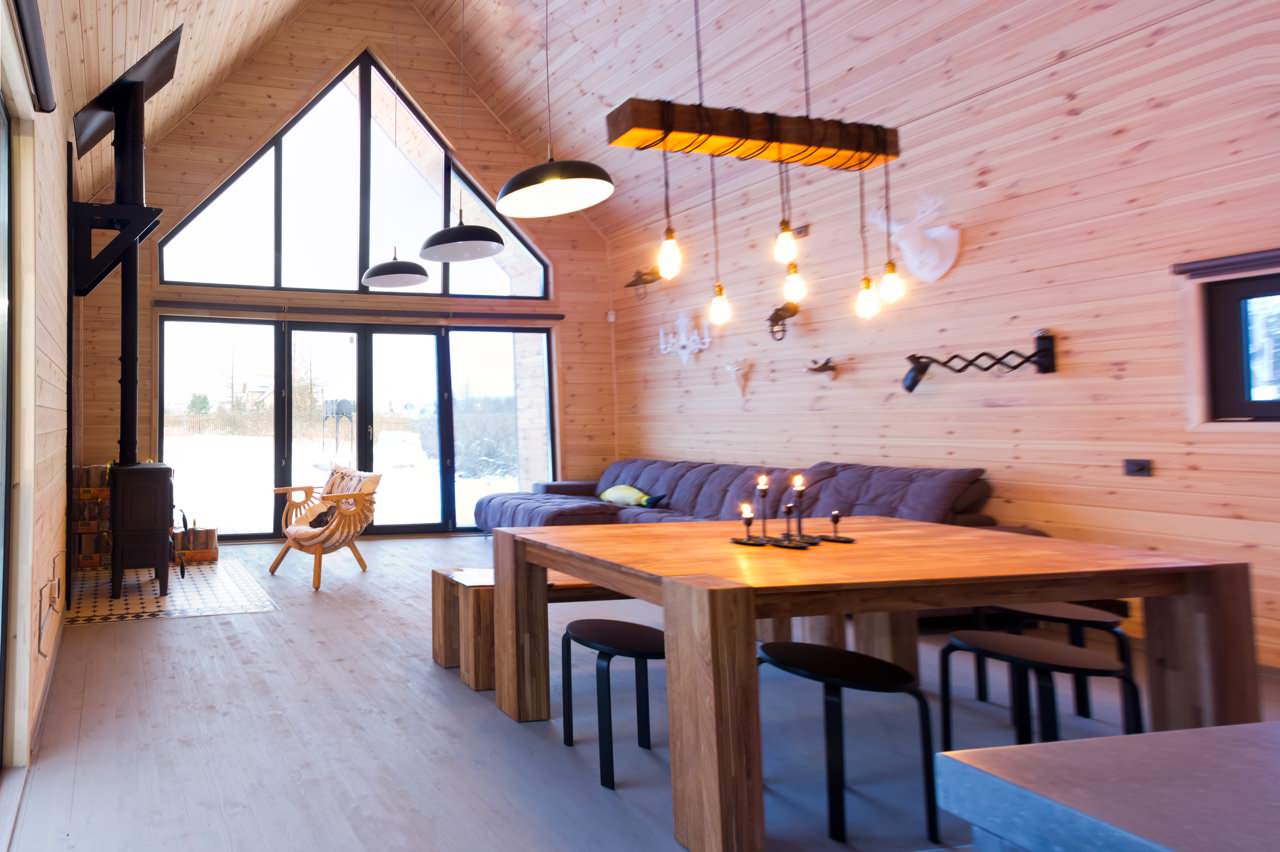 Дом в амбарном стиле