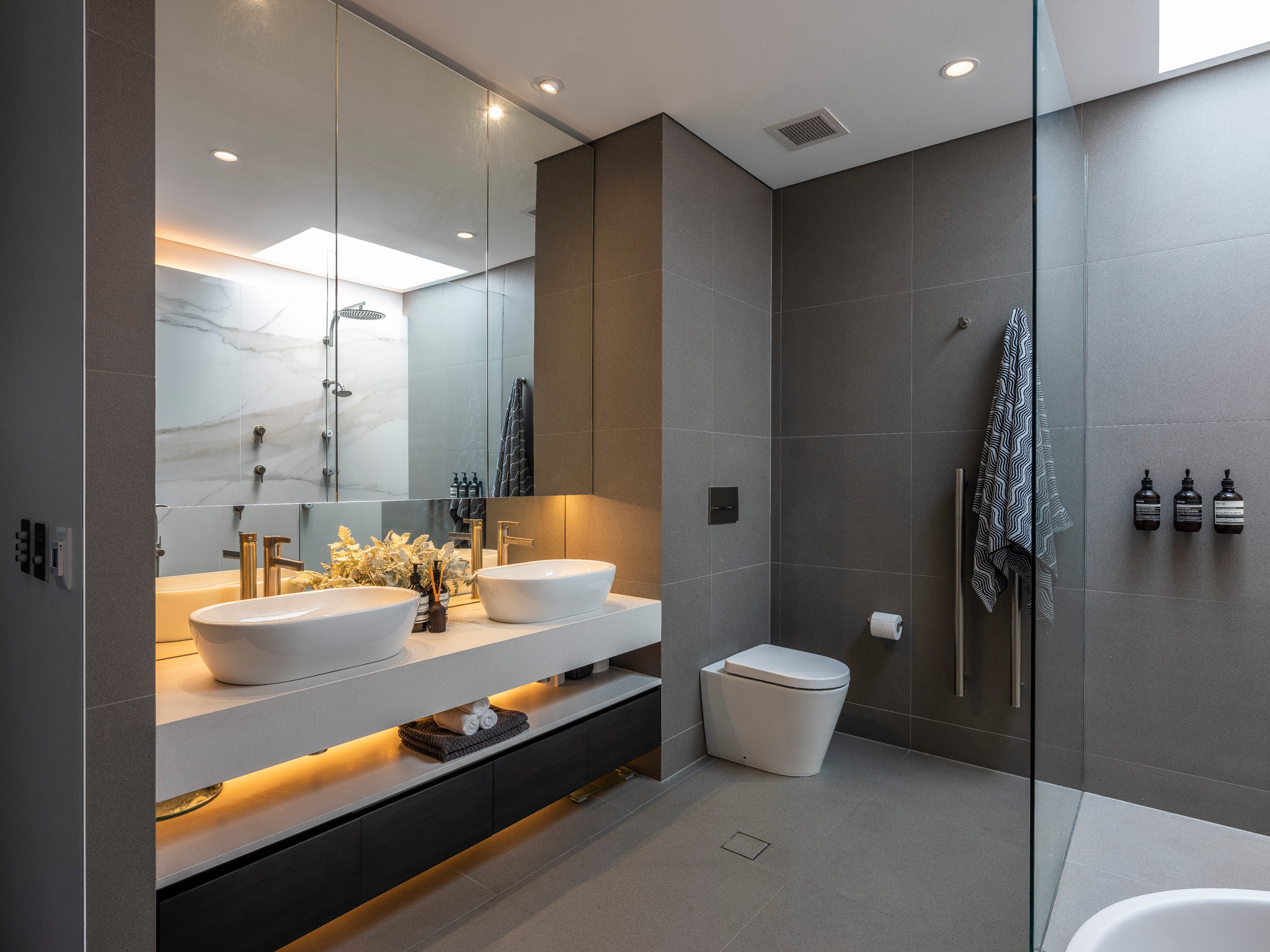 modern and sleek design whole house joinery