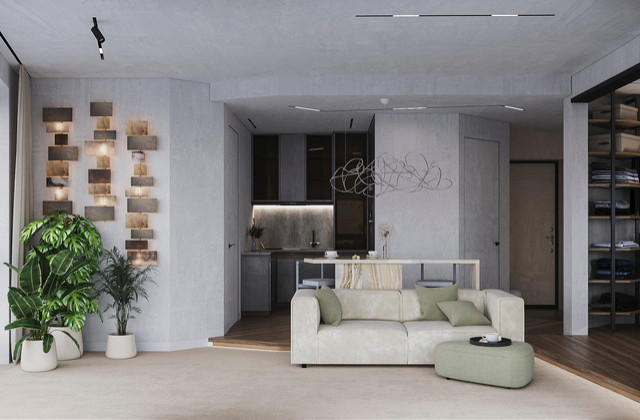 Назад в будущее. Квартира 70 кв.м. в ЖК Вэлтон Парк