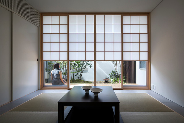 浜寺公園の家 japones-sala-de-estar