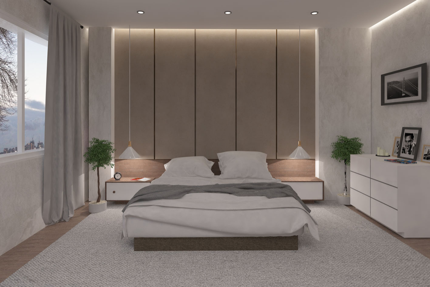 Дизайн интерьера спальни