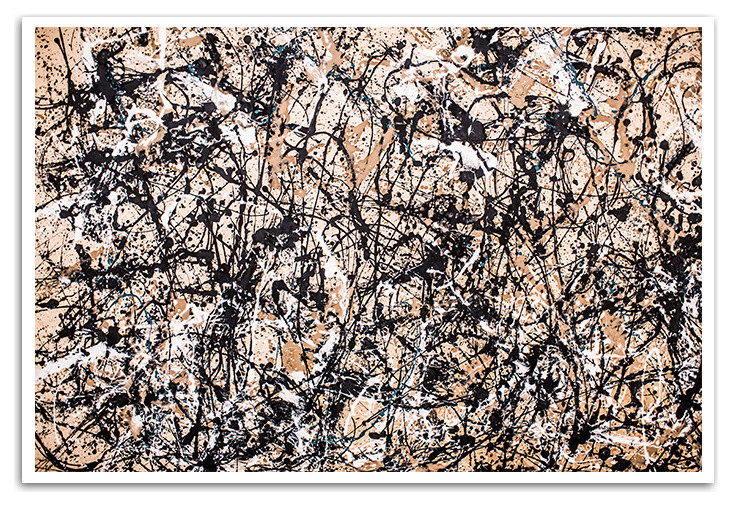 Autumn Rhythm, Jackson Pollock Most Expensive Paintings, Matte Poster