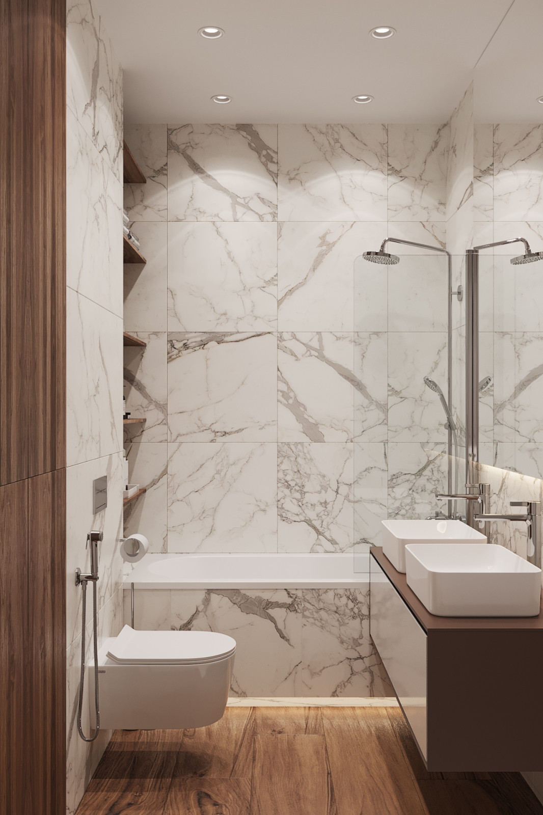 Квартира 72 кв.м. в современном стиле в Квартал 38А.