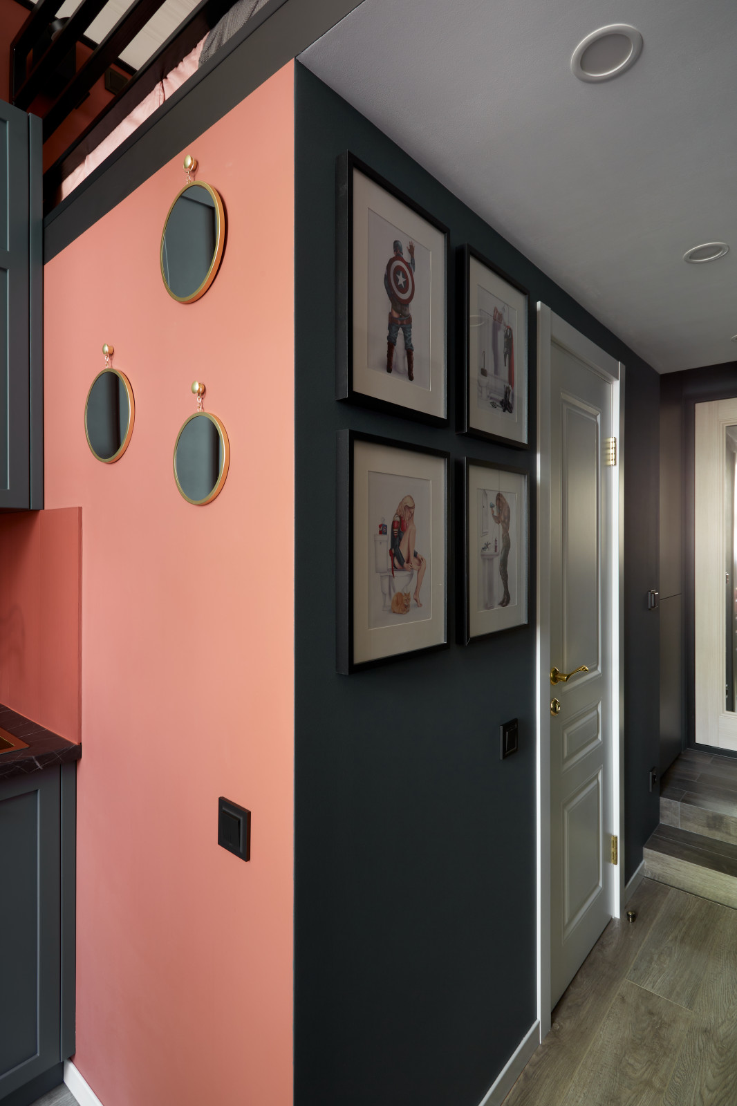 Студия со вторым уровнем