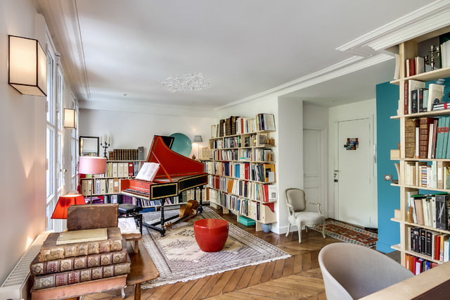 Aménagement et décoration d'un appartement en montagne - Rustic - Living  Room - Lyon - by Agence Amevet - AmDeCo