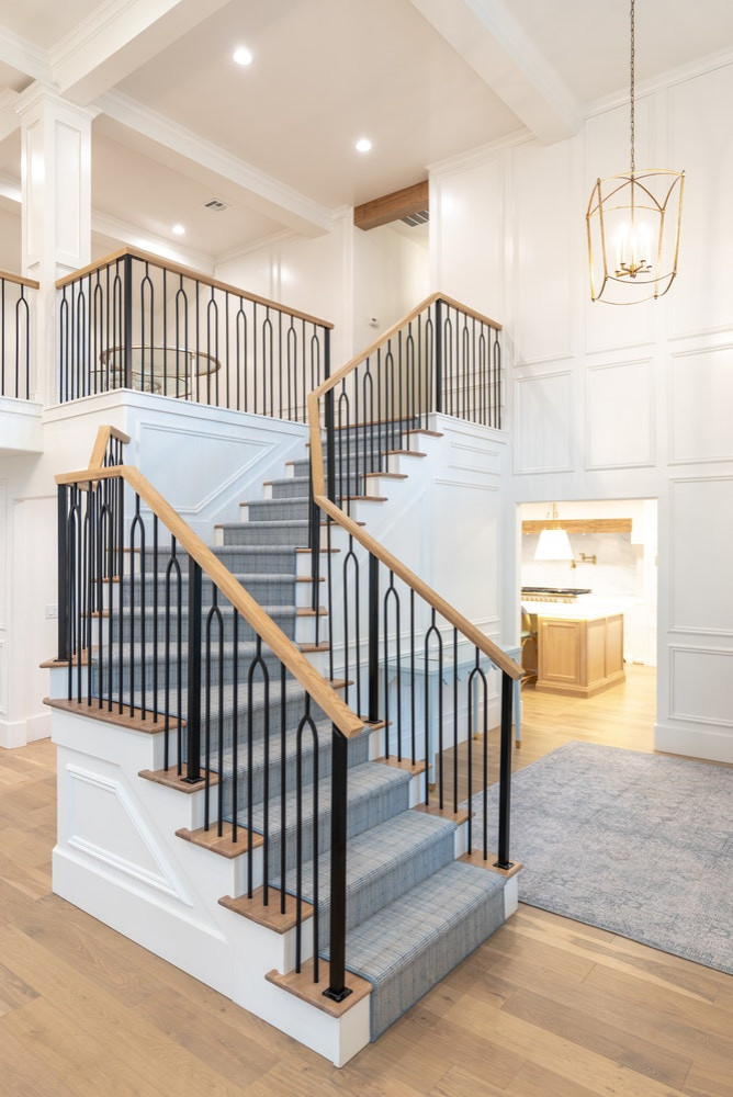 AFTER - Entry Staircase - Grand Millennial