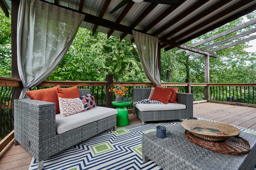 On the Wings of a Dovetail Backyard Deck Patio Kansas City by