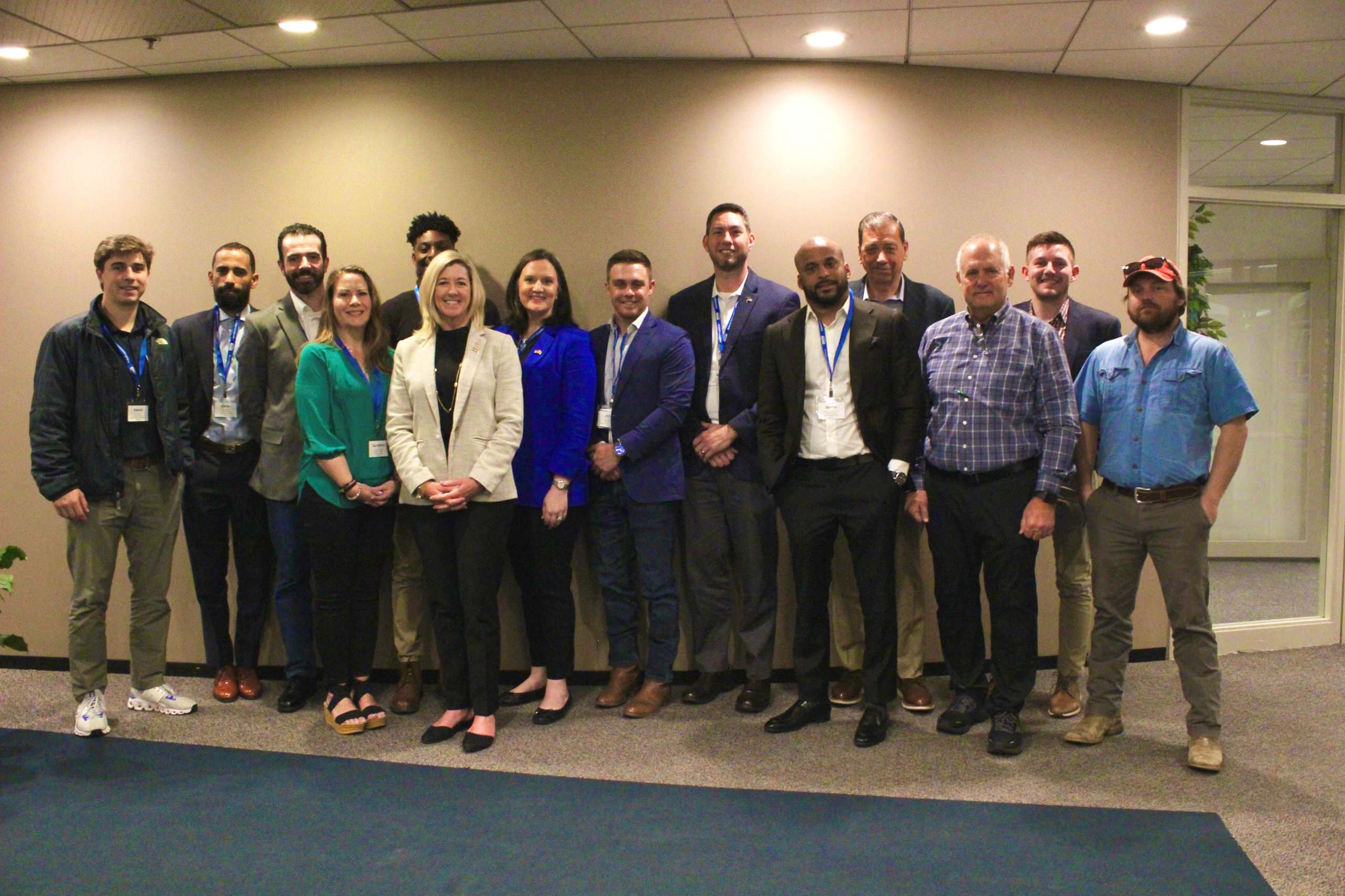Geraldine Smith, owner of All Inclusive Construction and Building, was invited to go to DC for an NAHB Leadership Orientation. She and other emerging leaders met with senior officers of the NAHB and m