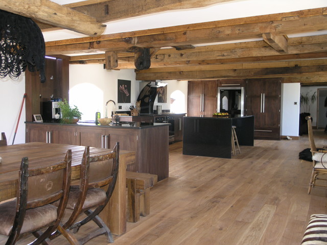 Old Mill Conversion rustic-kitchen