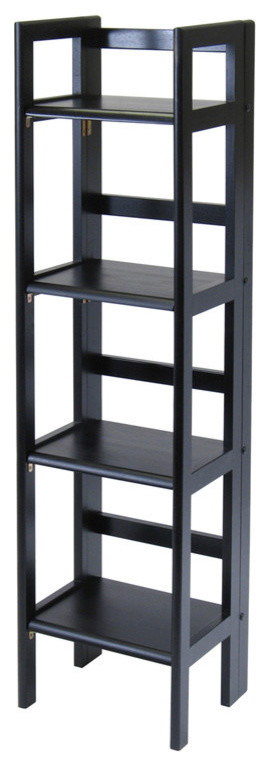 Terry Folding Bookcase Black