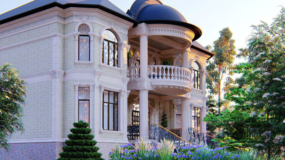 Дизайн-проект фасадов из натурального камня