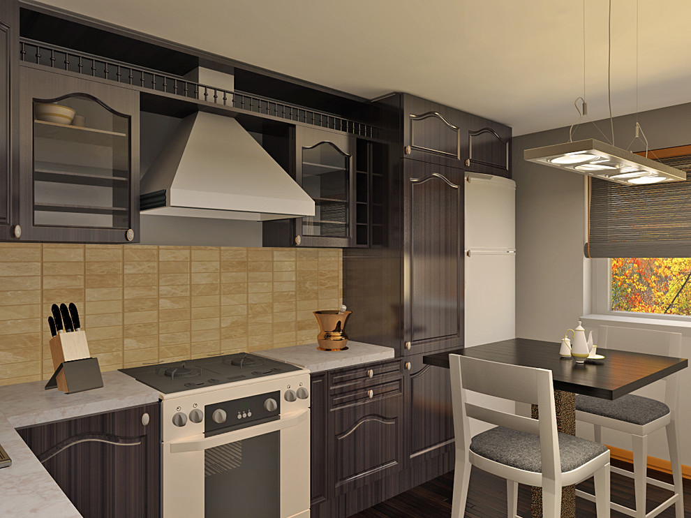 3D Визуализация современной кухни