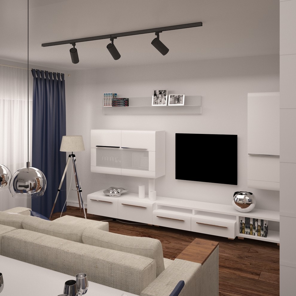 Дизайн проект квартиры студии