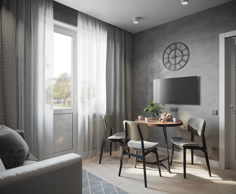 Кухня-столовая. Обеденная зона