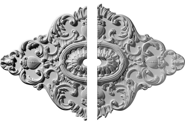 42 3 4 W X 28 7 8 H X 3 Id X 1 P Ashford Ceiling Medallion Two