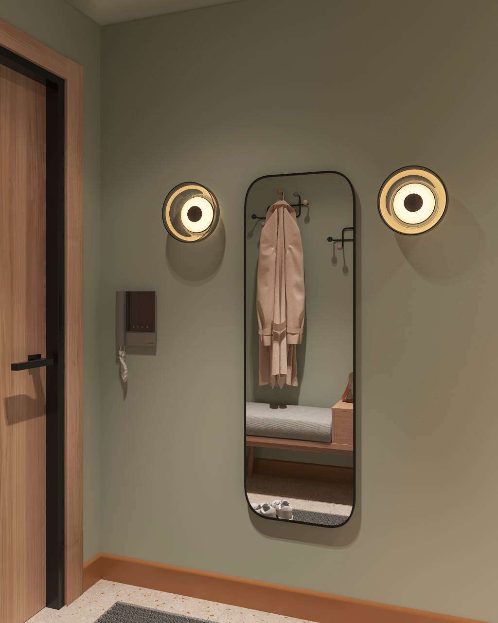 Мидсенчури по-московски. 3-х комнатная квартира 75 кв.м. на Юго-Западе