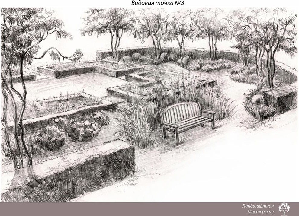 «Концепция озеленения «Дом на море», 60 соток