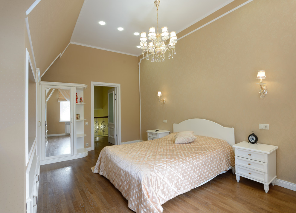 Интерьер загородного дома в классическом стиле 240м2