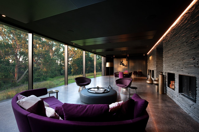 Aldgate House contemporary-vardagsrum