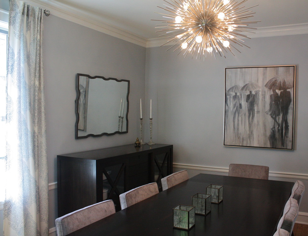 Modern Tudor - Transitional - Dining Room - Chicago - by Amy Leaf ...