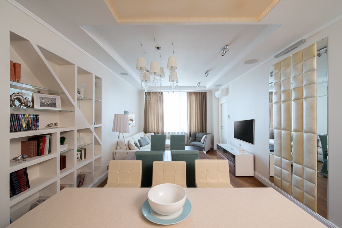 Фото интерьеров квартиры 110 кв.м. ЖК Авеню 77