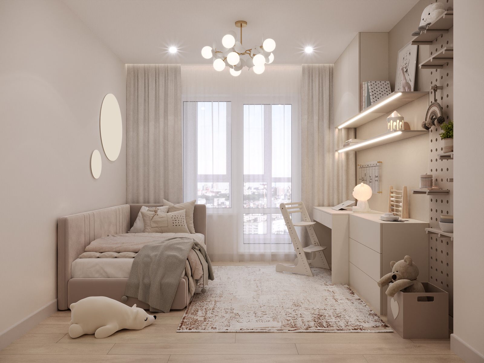 Проект 3-х комнатной квартире в ЖК Лапландия