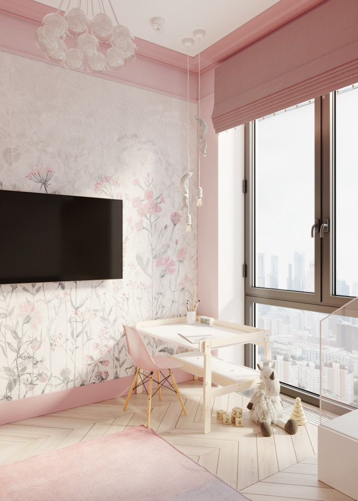 Чернично-розовая детская