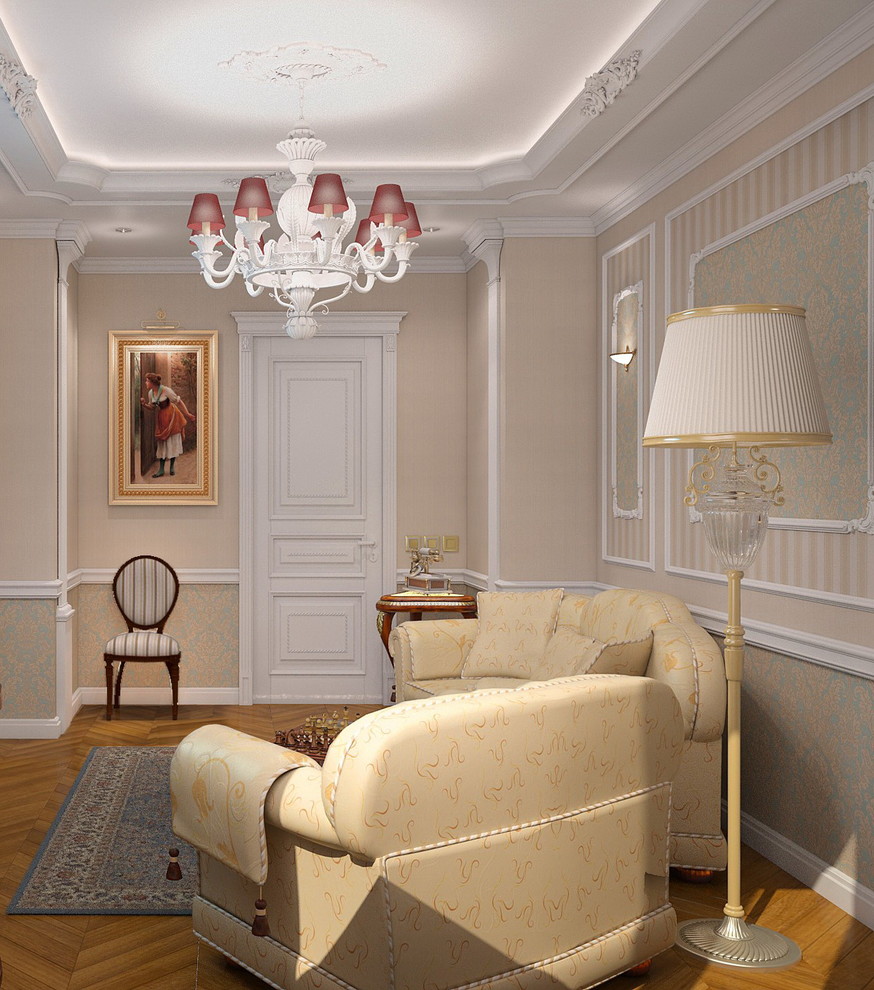 Гостиная. Неоклассика.