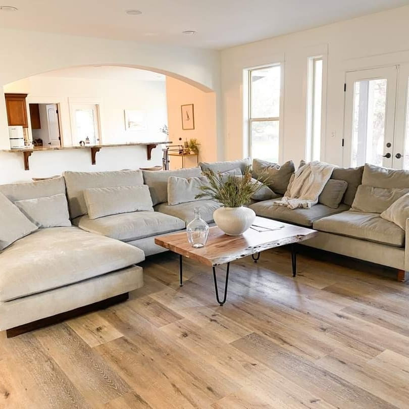 Luxury Vinyl Plank Living Room Los Angeles by Plank & Stone Houzz