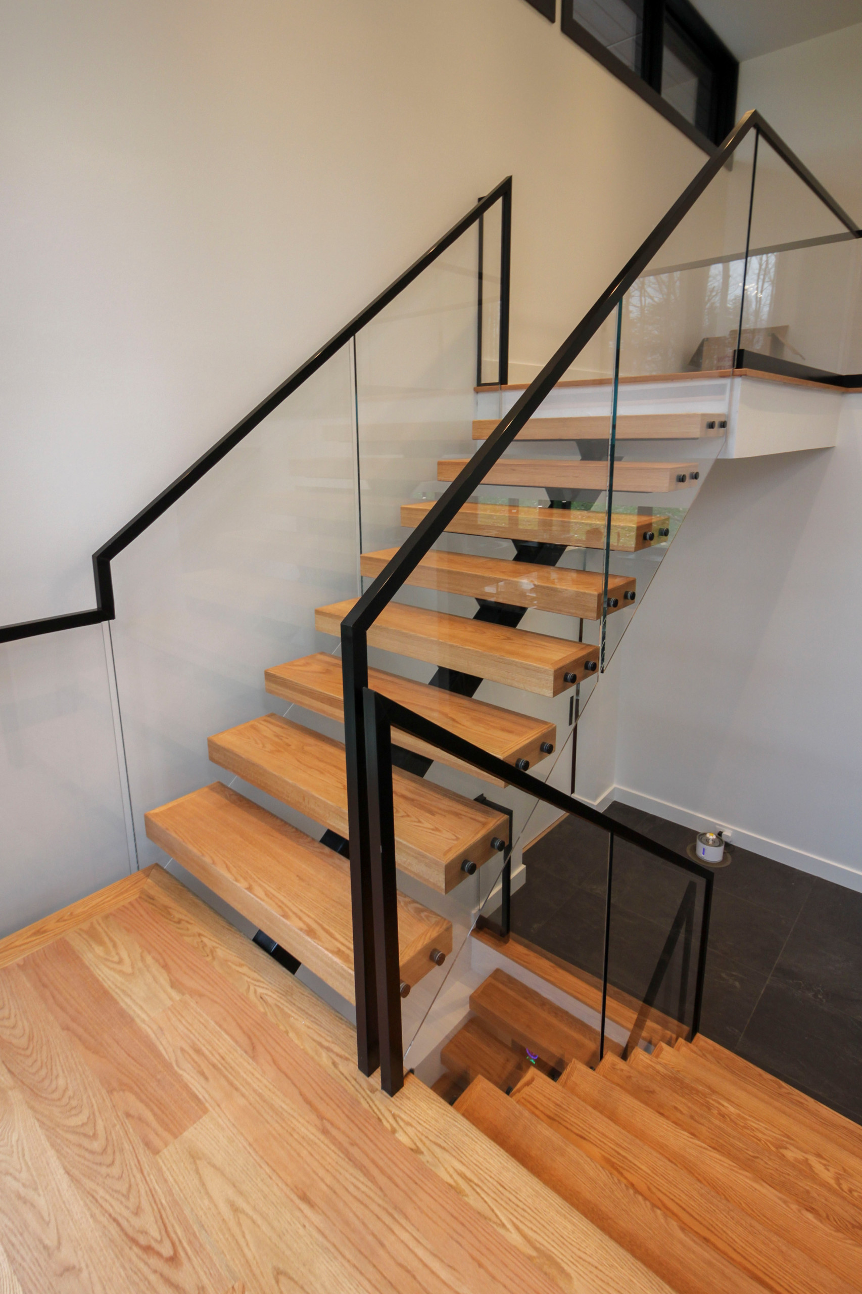 98_Sun Filled Modern Staircase Surrounded by Private Forest, Clifton VA 20124
