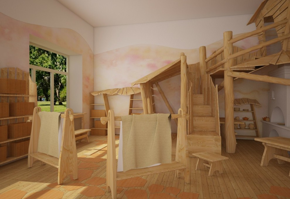 Дизайн-проект интерьера для частного детского садика