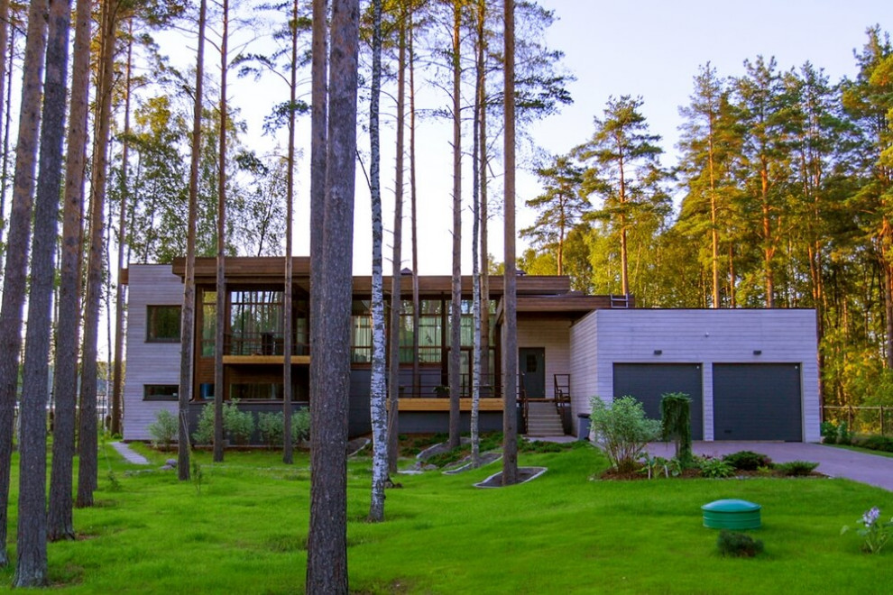 Фахверковый дом на Лемболовском озере