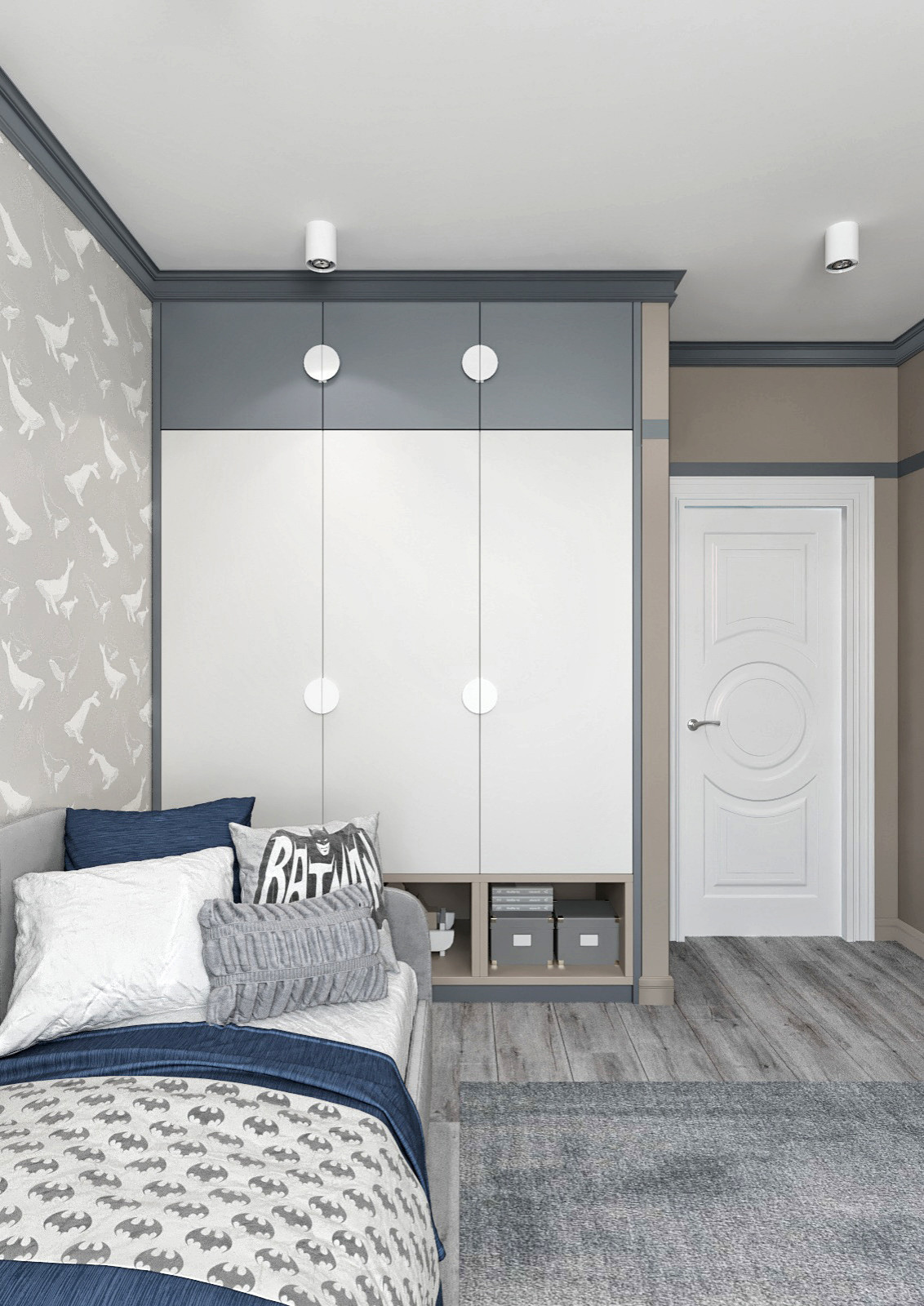 Проект двухкомнатной квартиры 65 кв.м.