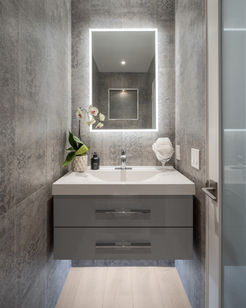 Harbor View Residence - Contemporary - Powder Room - Santa Barbara - by ...