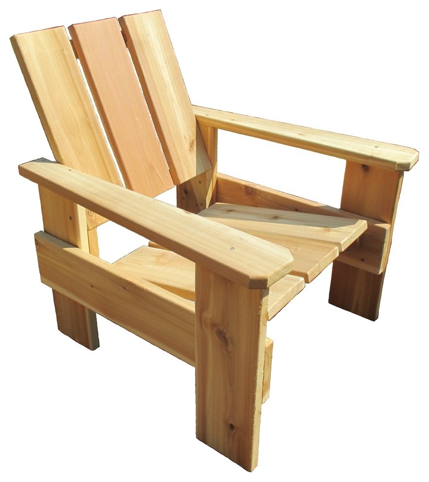 Premium Quality Cedar Patio Chair Transitional Outdoor Lounge Chairs By Smart Carts Infinite Cedar
