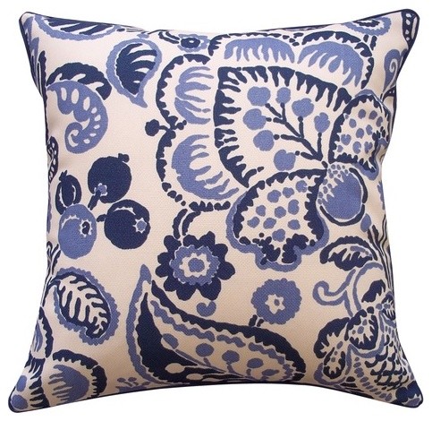 Blueberry Polyester Pillow