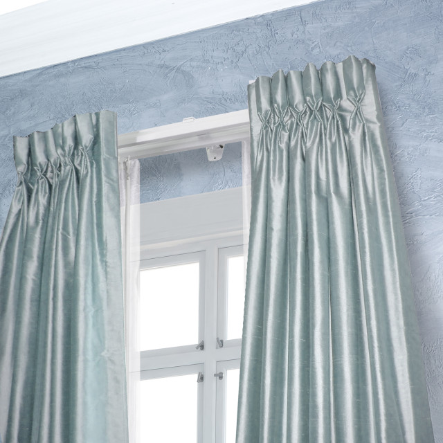 Baton Draw Rods Baton Draw Double Traverse Curtain Rod, 30-48
