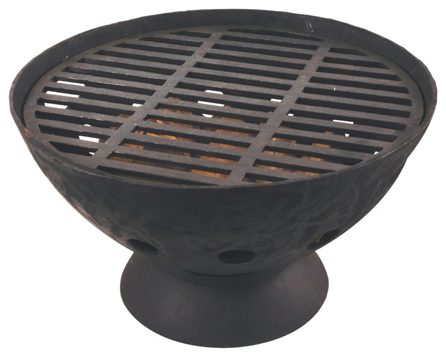 Low Cast Iron Barbecue Grill Contemporary Fire Pits By Parpadi